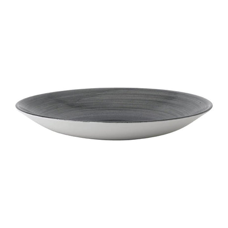 Churchill Stonecast Aqueous Deep Coupe Plates Grey 279mm (Pack of 12) - FD855 Plates Churchill