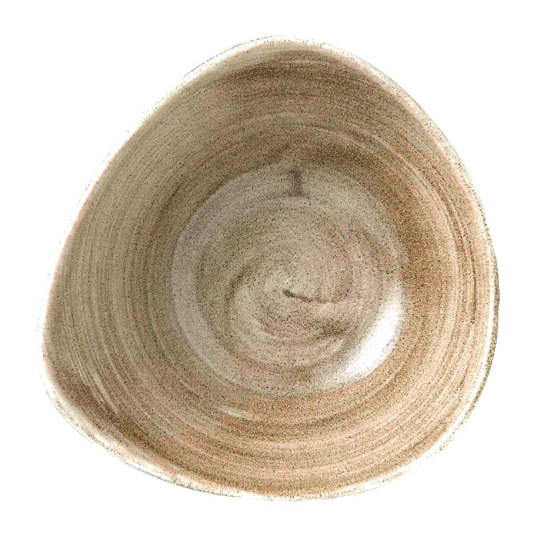 Churchill Stonecast Patina Lotus Bowl Antique Taupe 178mm (Pack of 12) - FD864 Bowls Churchill