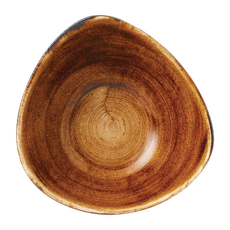 Churchill Stonecast Patina Lotus Bowl Vintage Copper 178mm (Pack of 12) - FD873 Bowls Churchill