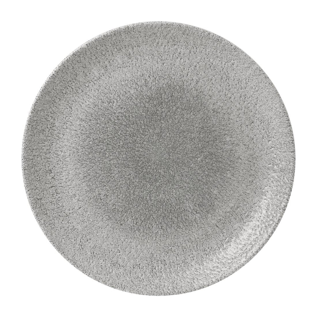 Churchill RakuEvolve Coupe Plates Jasper Grey 286mm (Pack of 12) - FD876 Plates Churchill