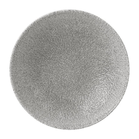 Churchill Raku Jasper Grey Evolve Coupe Plate 6.5" (Box 12) (Direct) - FD879 Plates Churchill
