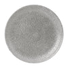 Churchill Raku Jasper Grey Evolve Coupe Plate 8.67" (Box 12) (Direct) - FD880 Plates Churchill