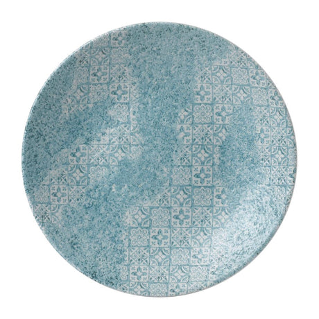 Churchill Med Tiles Deep Coupe Plates Aquamarine 239mm (Pack of 12) - FD896 Plates Churchill