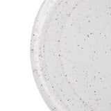 Olympia Cavolo Flat Round Plates White Speckle 270mm (Pack of 4) - FD904 Plates Olympia