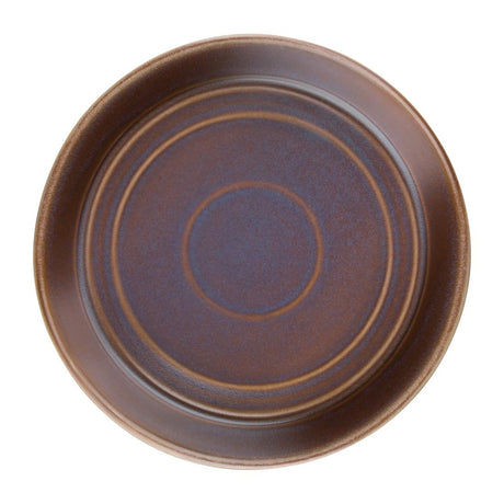 Olympia Cavolo Flat Round Bowls Iridescent 220mm (Pack of 4) - FD913 Bowls Olympia
