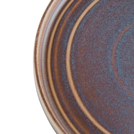Olympia Cavolo Flat Round Plates Iridescent 220mm (Pack of 6) - FD915 Plates Olympia