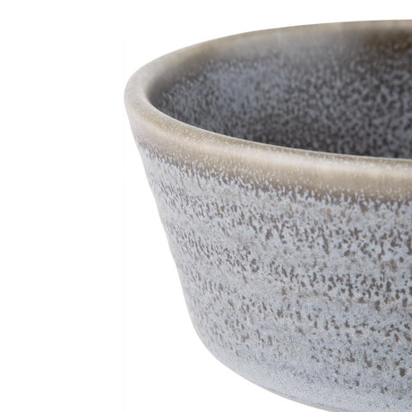 Olympia Cavolo Flat Round Bowls Charcoal Dusk 143mm (Pack of 6) - FD918 Bowls Olympia