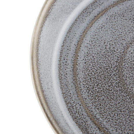 Olympia Cavolo Flat Round Bowls Charcoal Dusk 220mm (Pack of 4) - FD919 Bowls Olympia