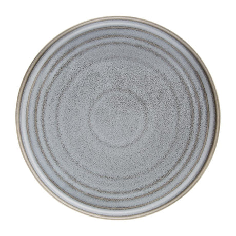 Olympia Cavolo Flat Round Plates Charcoal Dusk 270mm (Pack of 4) - FD922 Plates Olympia