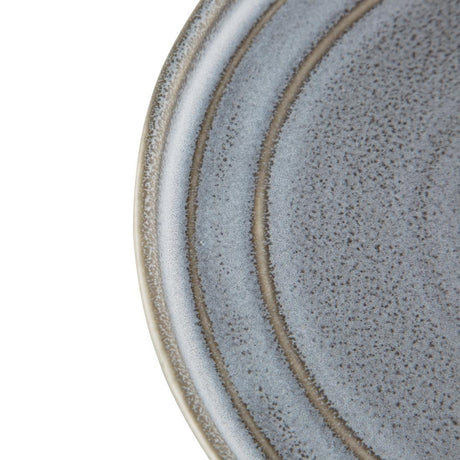 Olympia Cavolo Flat Round Plates Charcoal Dusk 270mm (Pack of 4) - FD922 Plates Olympia