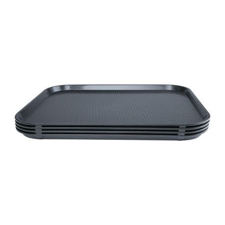 Olympia Kristallon Foodservice Tray Charcoal 350 x 450mm - FD938  Olympia   