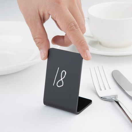 Olympia Acrylic Tableboard 75(H) x 50(W)mm (Pack of 4) - FD954  Olympia   