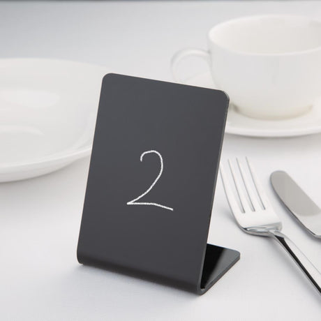 Olympia Acrylic Tableboard 105(H) x 74(W)mm (Pack of 4) - FD955  Olympia   