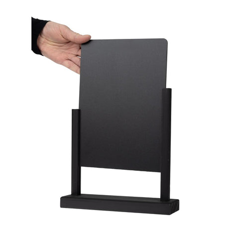 Olympia Elegant Tableboard Black A4 297(H) x 210(W)mm - FD956  Olympia   
