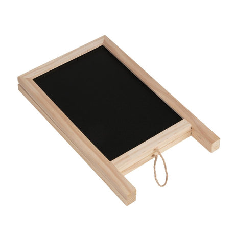 Olympia Mini Folding Menu Board 250(H) x 150(W)mm - FD957  Olympia   
