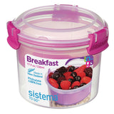 Sistema KLIP IT Dual Cereal and Yoghurt Container 530ml - FD975  Sistema   