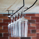 Olympia Wine Glass Rack Black 610mm - FD989  Olympia   