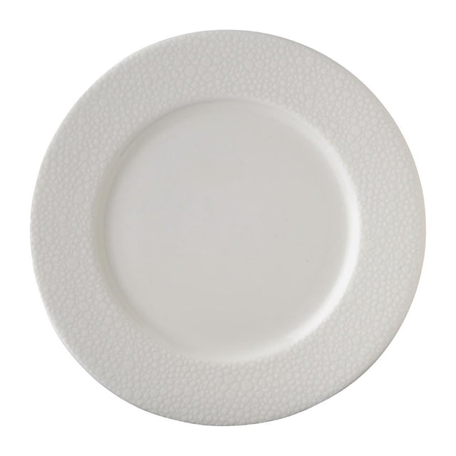 Royal Crown Derby Effervesce White Flat Rim Plate 156mm (Pack of 6) - FE049 Plates Royal Crown Derby