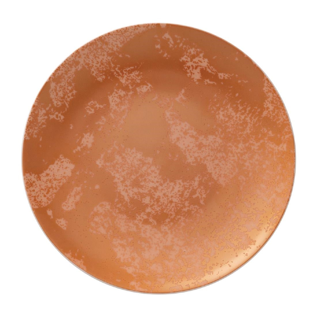 Royal Crown Derby Crushed Velvet Copper Coupe Plate 164mm (Pack of 6) - FE107 Plates Royal Crown Derby