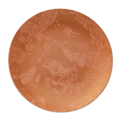 Royal Crown Derby Crushed Velvet Copper Coupe Plate 209mm (Pack of 6) - FE108 Plates Royal Crown Derby