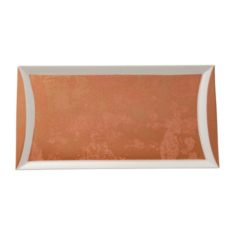 Royal Crown Derby Crushed Velvet Copper Rectangle Tray 320x160mm (Pack of 6) - FE111 Royal Crown Derby Crockery Royal Crown Derby   