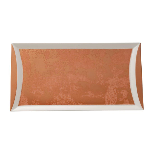 Royal Crown Derby Crushed Velvet Copper Rectangle Tray 320x160mm (Pack of 6) - FE111 Royal Crown Derby Crockery Royal Crown Derby   