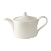 Royal Crown Derby Crushed Velvet Pearl Charnwood Teapot 1Ltr - FE133 Royal Crown Derby Crockery Royal Crown Derby   