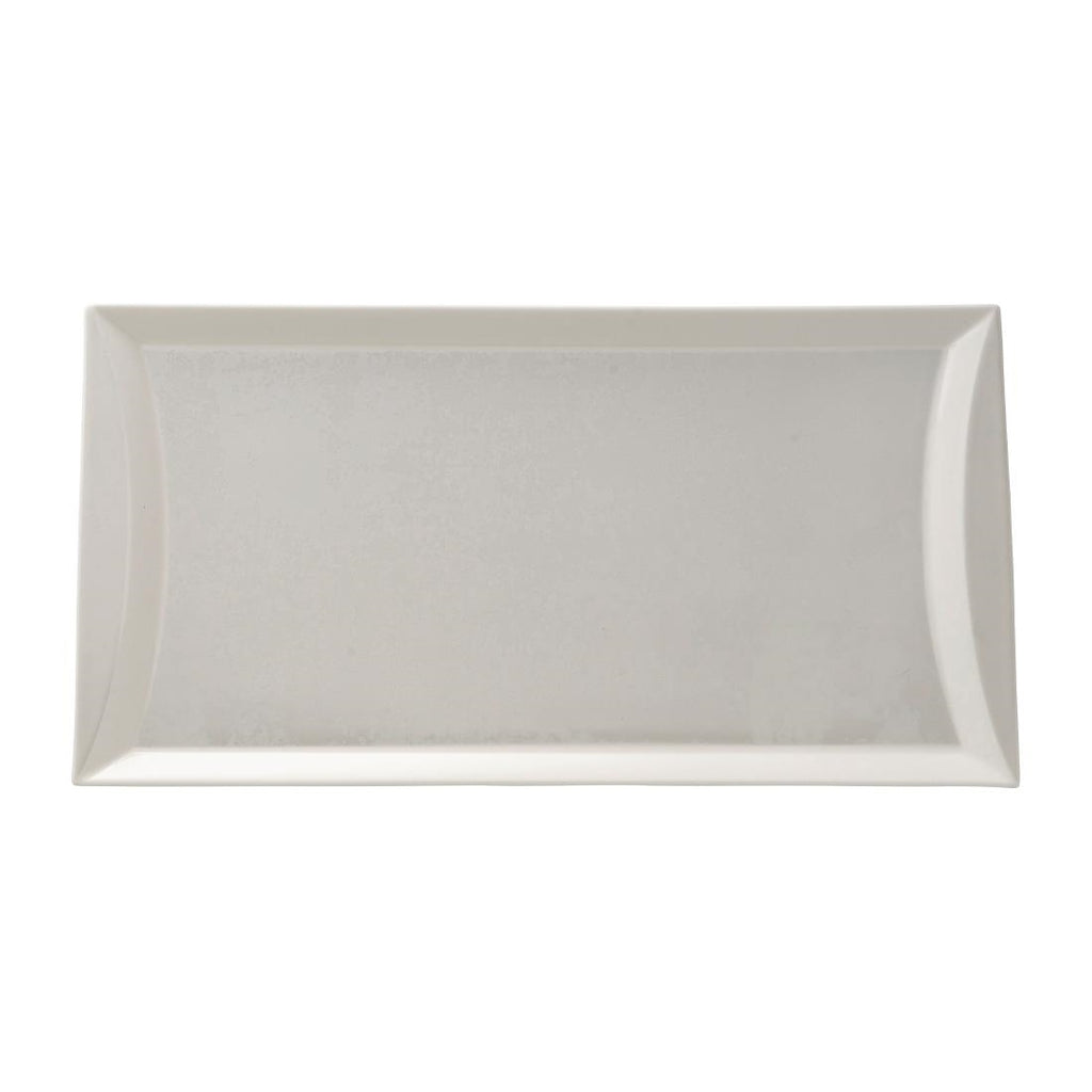 Royal Crown Derby Crushed Velvet Pearl Rectangle Tray 320x160mm (Pack of 6) - FE139 Royal Crown Derby Crockery Royal Crown Derby   