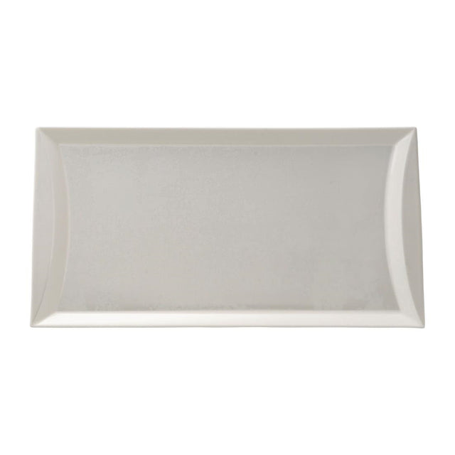 Royal Crown Derby Crushed Velvet Pearl Rectangle Tray 320x160mm (Pack of 6) - FE139 Royal Crown Derby Crockery Royal Crown Derby   