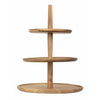 Olympia Acacia 3-Tier Stand 305(Ø) x 395(H)mm - FE152  Olympia   