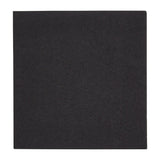 Fiesta Recyclable Cocktail Napkin Black 24x24cm 2ply 1/4 Fold (Pack of 4000) - FE218  Fiesta   