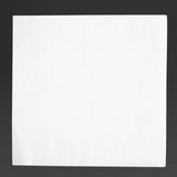 Fiesta Recyclable Dinner Napkin White 40x40cm 2ply 1/4 Fold (Pack of 2000) - FE235  Fiesta   