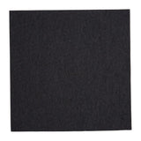 Fiesta Recyclable Dinner Napkin Black 40x40cm 2ply 1/4 Fold (Pack of 2000) - FE241  Fiesta   