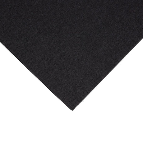Fiesta Recyclable Dinner Napkin Black 40x40cm 2ply 1/4 Fold (Pack of 2000) - FE241  Fiesta   