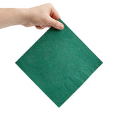 Fiesta Recyclable Dinner Napkin Dark Green 40x40cm 3ply 1/4 Fold (Pack of 1000) - FE255  Fiesta   