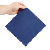 Fiesta Recyclable Dinner Napkin Dark Blue 40x40cm 3ply 1/4 Fold (Pack of 1000) - FE256  Fiesta   