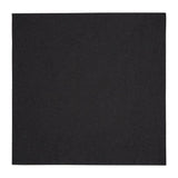 Fiesta Recyclable Dinner Napkin Black 40x40cm 3ply 1/4 Fold (Pack of 1000) - FE257  Fiesta   