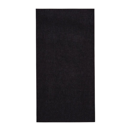 Fiesta Recyclable Dinner Napkin Black 40x40cm 3ply 1/8 Fold (Pack of 1000) - FE261  Fiesta   