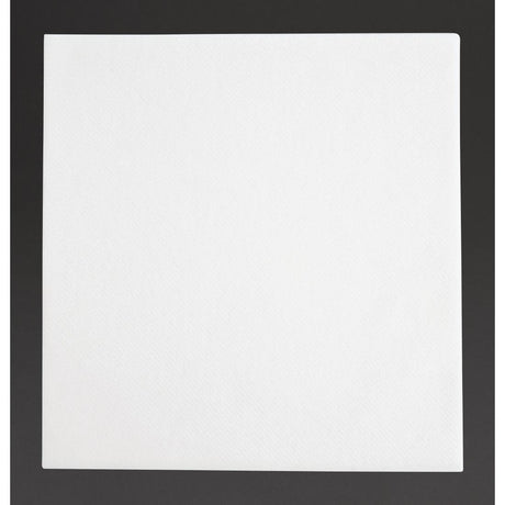 Fiesta Recyclable Premium Tablin Dinner Napkin White 40x40cm Airlaid 1/4 Fold (Pack of 500) - FE264  Fiesta   