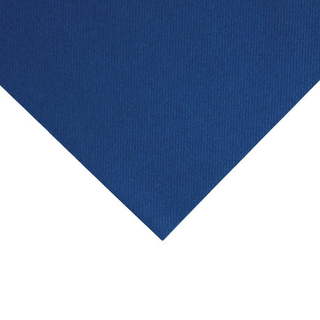 Fiesta Recyclable Premium Tablin Dinner Napkin Dark Blue 40x40cm Airlaid 1/4 Fold (Pk 500) - FE269  Fiesta   