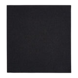 Fiesta Recyclable Premium Tablin Dinner Napkin Black 40x40cm Airlaid 1/4 Fold (Pack of 500) - FE270  Fiesta   