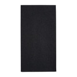 Fiesta Recyclable Premium Tablin Dinner Napkin Black 40x40cm Airlaid 1/8 Fold (Pack of 500) - FE276  Fiesta   
