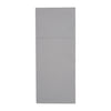Fiesta Recyclable Premium Tablin Dinner Napkin Grey 48x40cm Airlaid Pocket Fold (Pk 400) - FE279  Fiesta   
