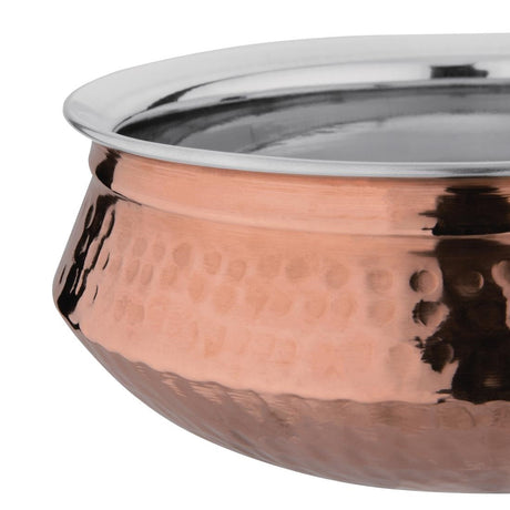 Olympia Large Handi Serving Dish Copper 1.5Ltr - FE299  Olympia   
