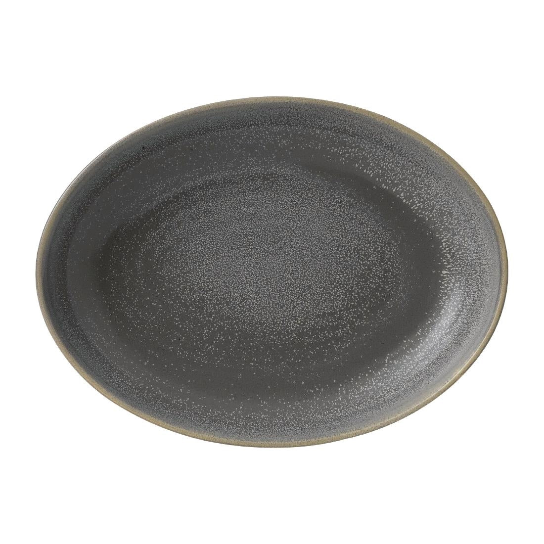 Dudson Evo Granite Deep Oval Bowl 267 x 196mm (Pack of 6) - FE301 Bowls Churchill