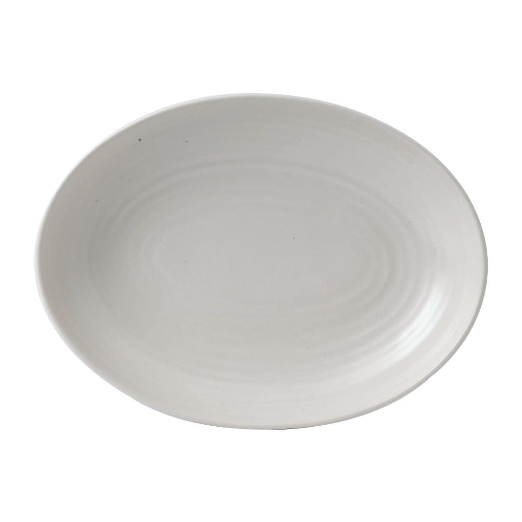 Dudson Evo Pearl Deep Oval Bowl 267 x 197mm (Pack of 6) - FE331 Bowls Churchill