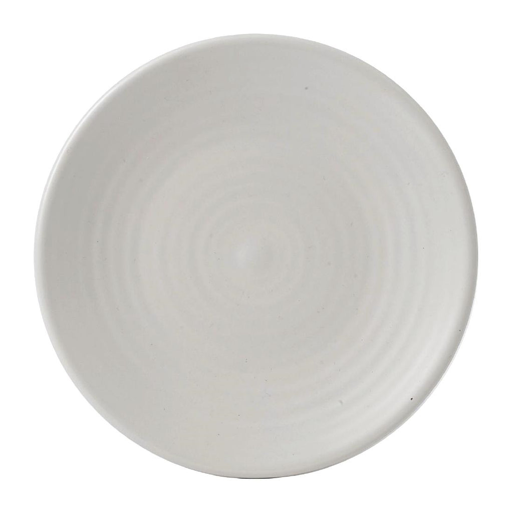 Dudson Evo Pearl Coupe Plate 162mm (Pack of 6) - FE336 Plates Churchill