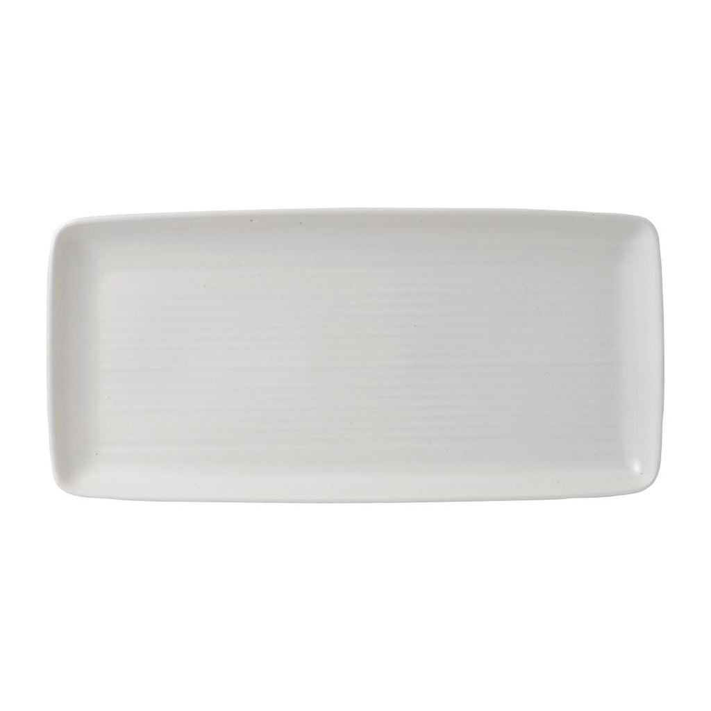 Dudson Evo Pearl Rectangular Tray 270 x 124mm (Pack of 6) - FE343 Dudson Crockery Churchill   