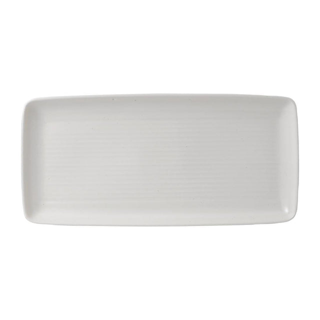 Dudson Evo Pearl Rectangular Tray 359 x 168mm (Pack of 4) - FE344 Dudson Crockery Churchill   