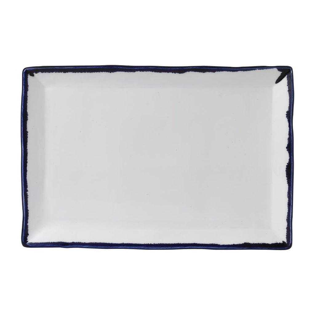 Dudson Harvest Ink Rectangle Tray 283 x 187mm (Pack of 6) - FE356 Dudson Crockery Churchill   